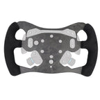 Latest Dual Perforated Leather Grip For Logitech G RS50 System; lightweight Real Carbon Fiber Compatible with Logitech G RS On Xbox Series X/S PS4/PS5 PC Wheel Hub (13 inch-Dual Perforated Leather)