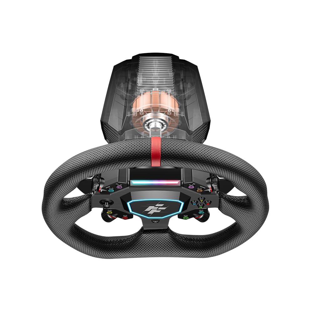 Flashfire BAHRAIN Steering Wheel 3.2 Nm Direct Drive & Pedals Bundle