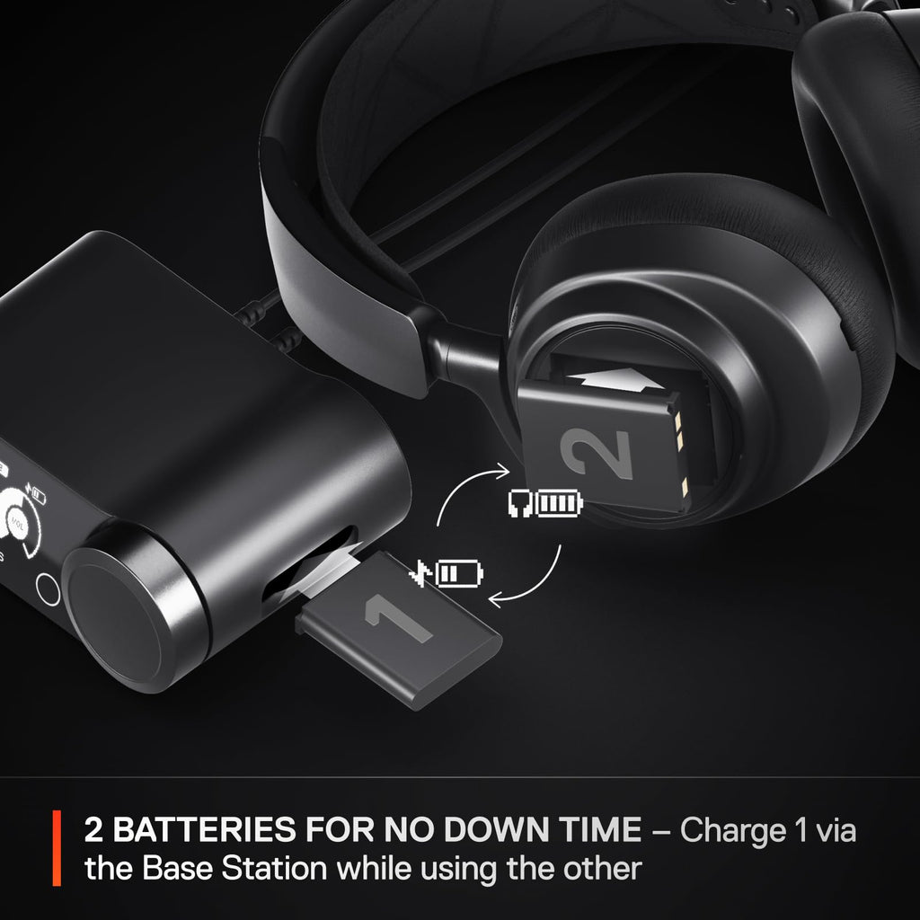 SteelSeries Arctis Nova Pro Wireless Multi-System Gaming Headset - Black