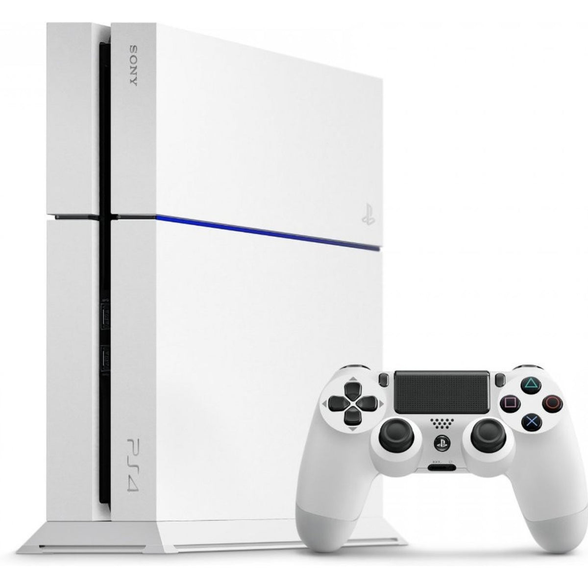 Sony Playstation 4 w/ Accessories, 500GB, CUH-1115A - Glacier White