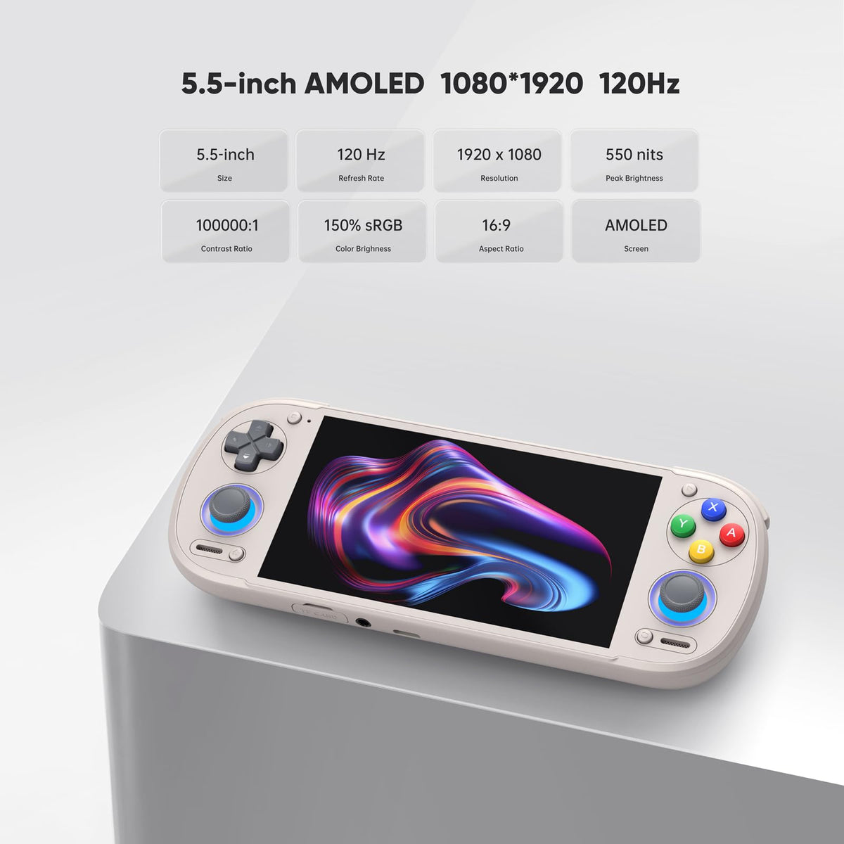 Retroid Pocket 6 Handheld, 12+128G, Portable Android Gaming - Black