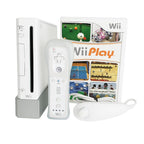 Wii Console Bundle with Wii Play Game (1 Player) -Smart TV Ready (Renewed)
