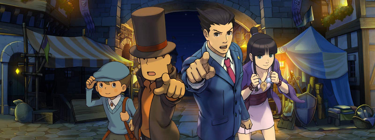 Prof Layton Vs Phoenix Wright