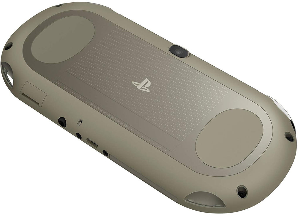 Sony Playstation Vita Wi-Fi 2000 Series Slim (PIano Black/ Matte Khaki) (Renewed)