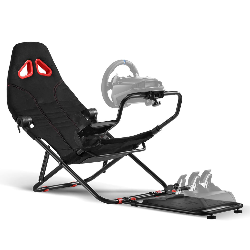 Foldable Racing Simulator Cockpit for Logitech Thrustmaster MOZA