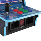 Evercade Alpha Mega Man Bartop Arcade - Pre-assembled unit with Competition-Grade Arcade Controls + 8” High-Resolution IPS Screen