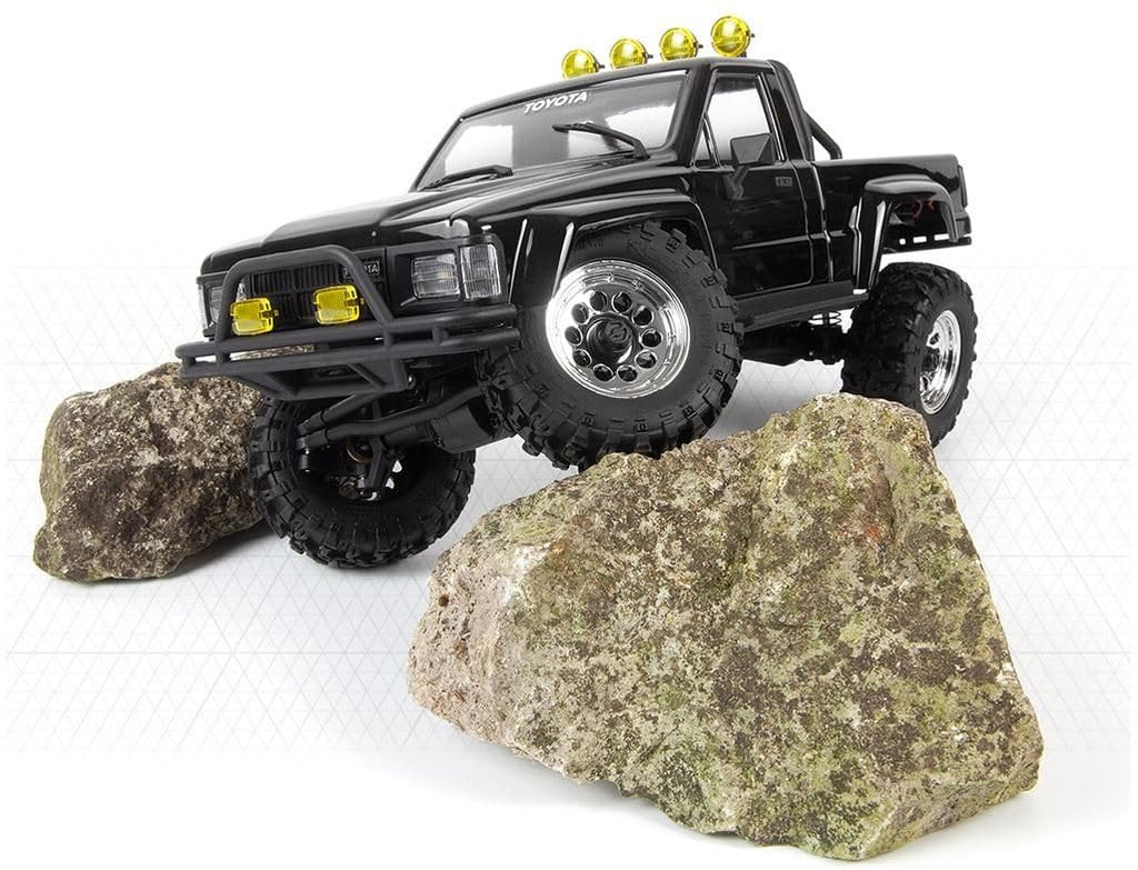HPI Racing 160802 - Venture18 1985 Toyota Hilux 1/18 Brushless Crawler RTR Black
