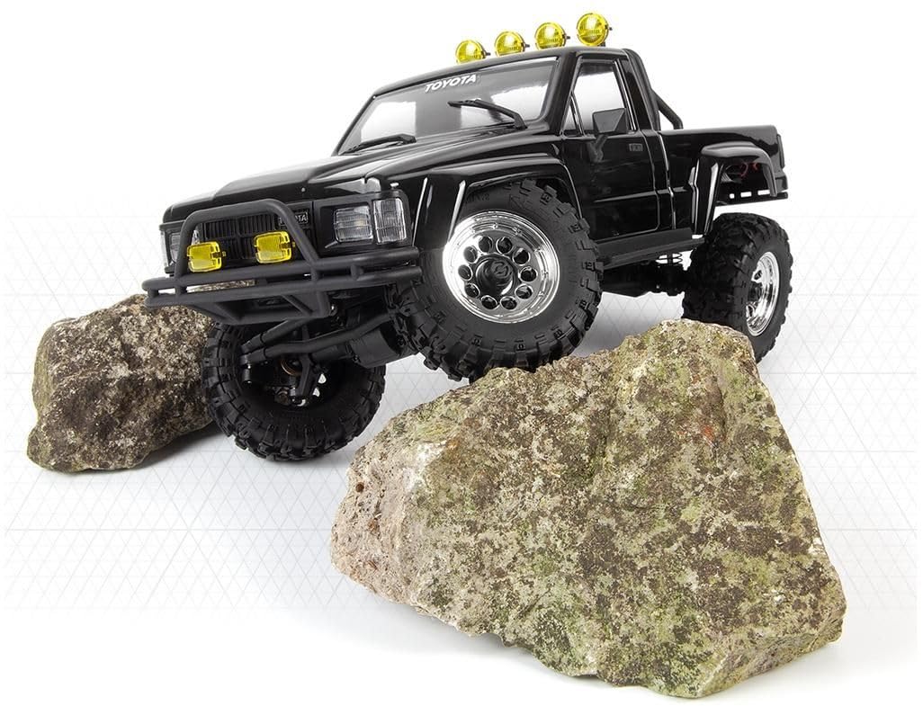 HPI Racing 160802 - Venture18 1985 Toyota Hilux 1/18 Brushless Crawler RTR Black