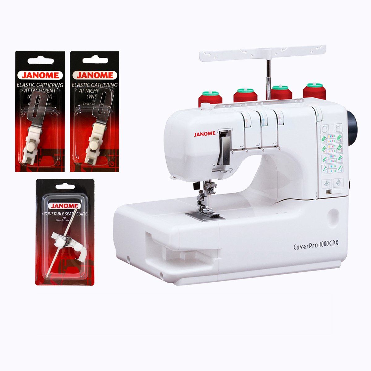 Janome 1000CPX Cover Pro w/ FREE BONUS PACKAGE