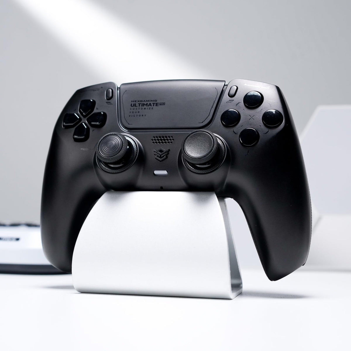 HEXGAMING ULTIMATE PRO Controller Compatible with ps5, Chaos Black