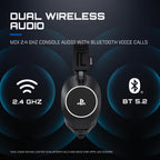 RIG R8 SPECTRE PRO HS Dual Wireless Gaming Headset for PlayStation and PC