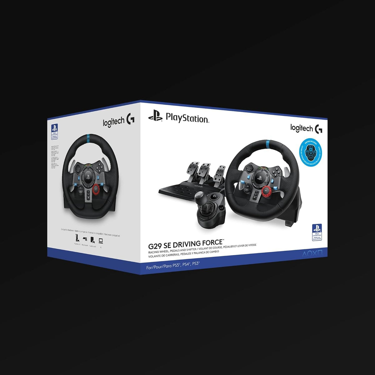 Logitech G G29 SE Driving Force Wheel and Shifter for Playstation & PC