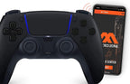 "Midnight Black" Anti-recoil SMART Rapid Fire Controller Compatible with PS5 Custom Modded Controller all shooter games & more