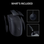 Razer Viper V4 Pro Wireless Esports Gaming Mouse, 49g,180Hr Battery, Black