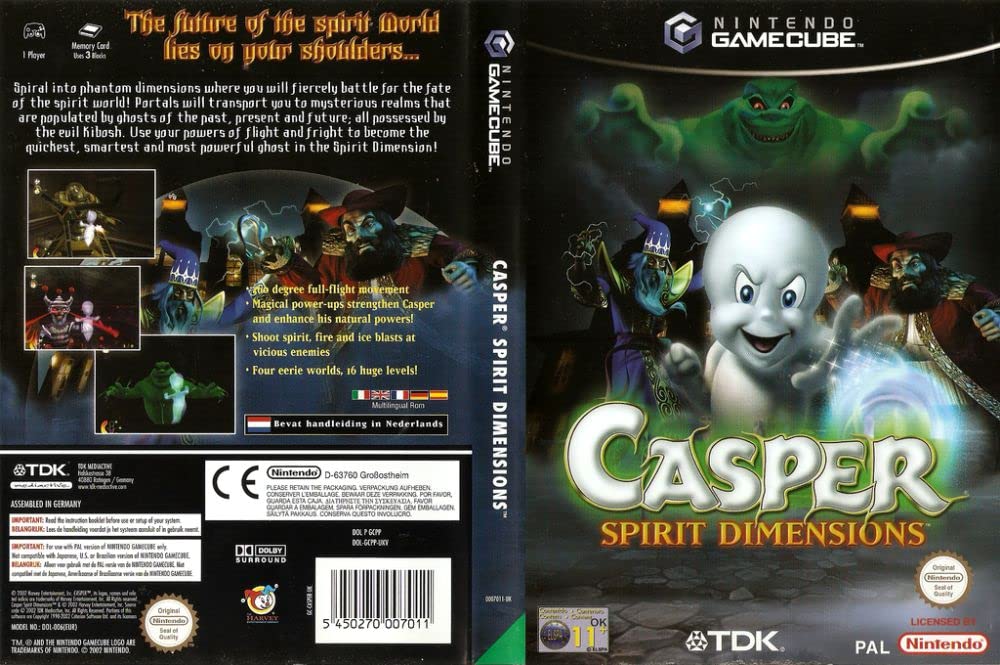 Casper Spirit Dimensions
