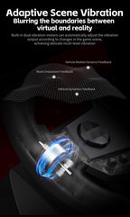 PXN V9 Gen2 Gaming steering Wheel With Pedals/Shifter for PC,PS4,PS3,Xbox