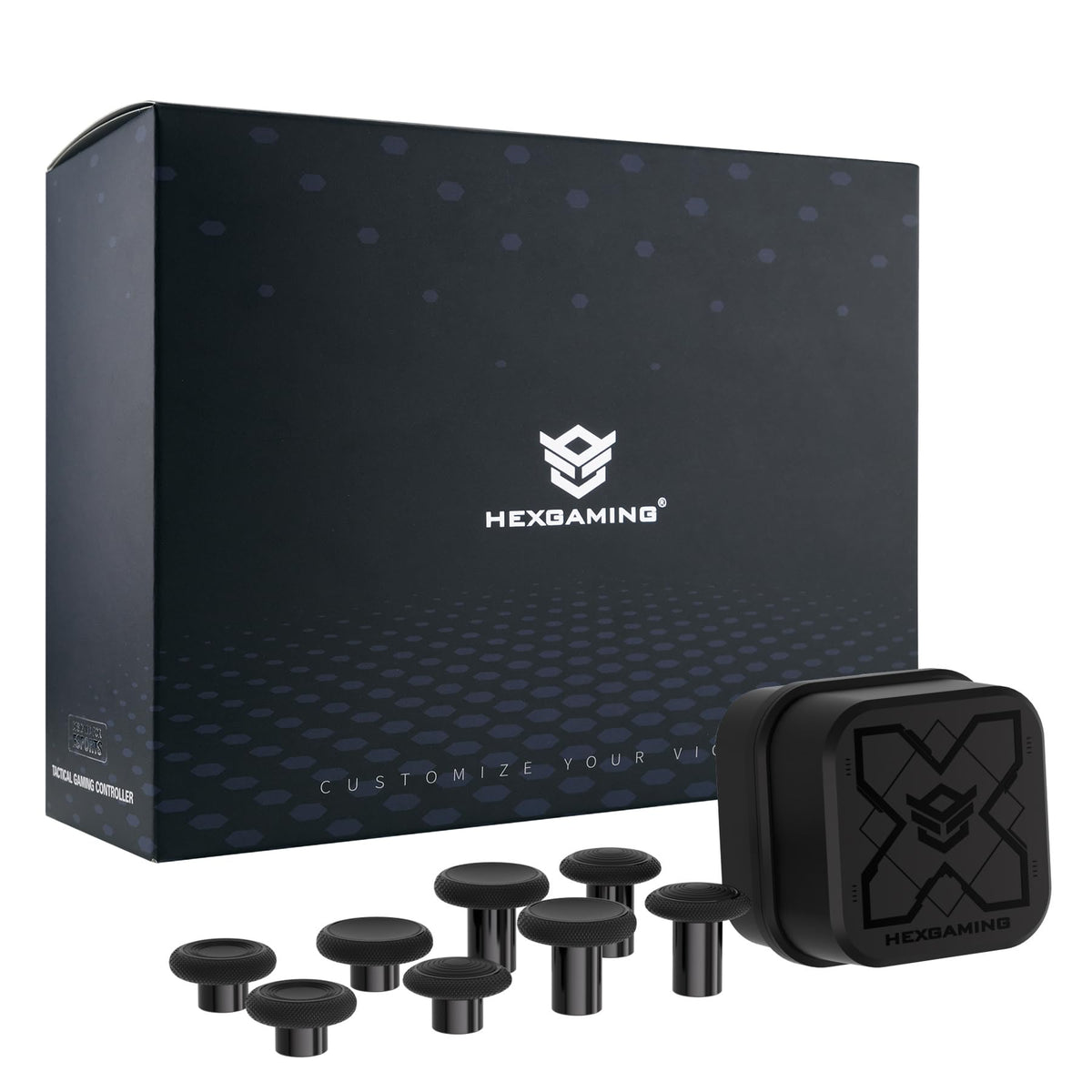 HEXGAMING ULTIMATE PRO Controller Compatible with ps5, Explorer Black