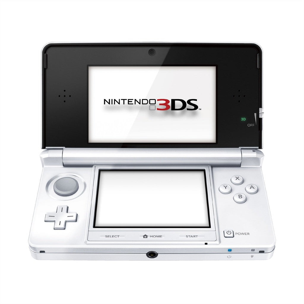 Nintendo 3DS Console, Ice White (Renewed)