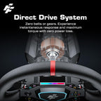 Flashfire BAHRAIN Steering Wheel 3.2 Nm Direct Drive & Pedals Bundle
