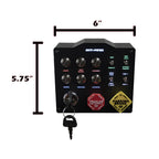 SIM-PANEL HT/HTE Button Box for American Truck Simulator (ATS/ETS2 Button Box) (W/Customizable BACKLIGHTING)