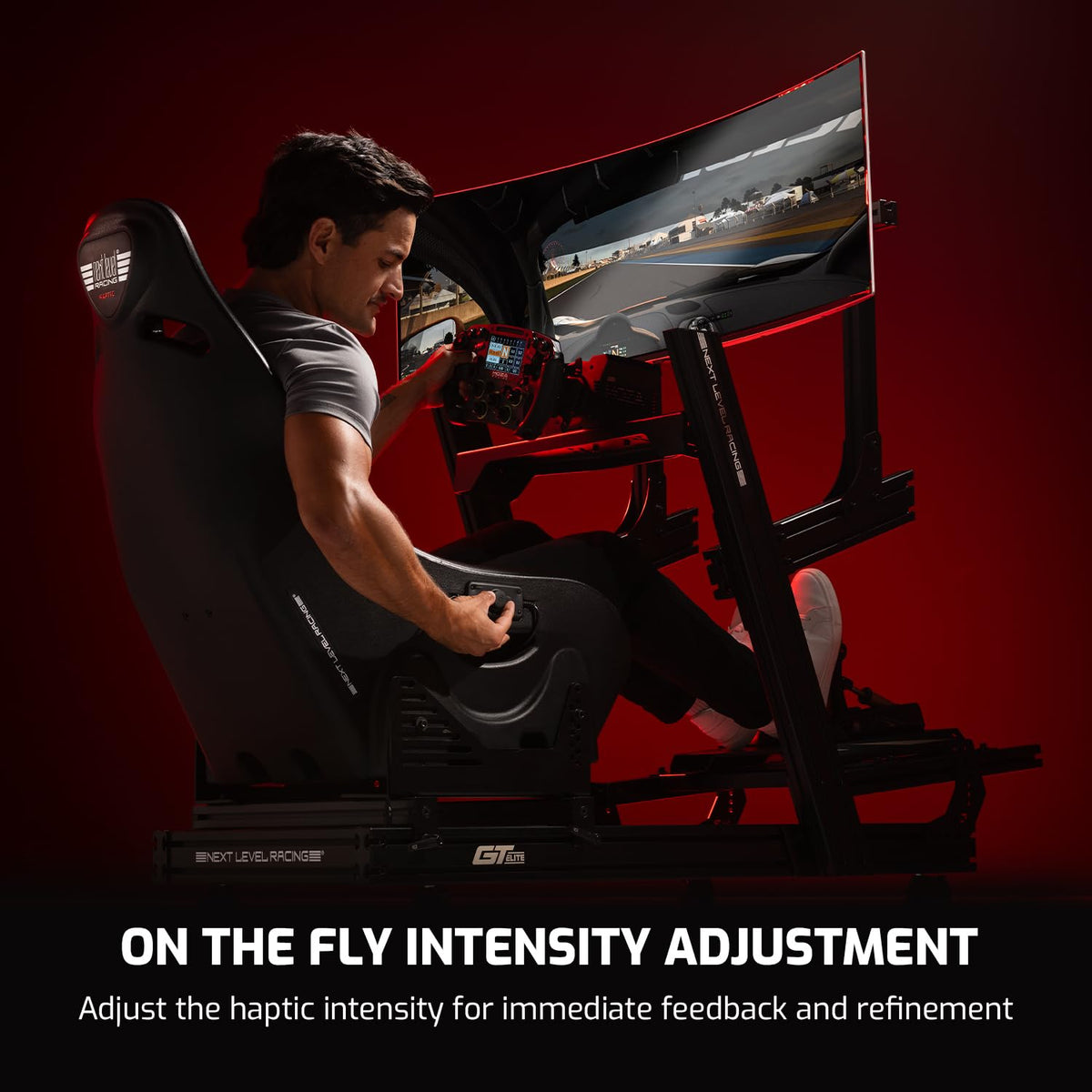 Next Level Racing Elite ES1 Haptic Feedback Sim Racing Seat (NLR-E067)