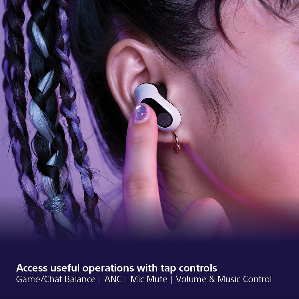 Sony INZONE Buds Wireless Noise Cancelling Gaming Earbuds, Black
