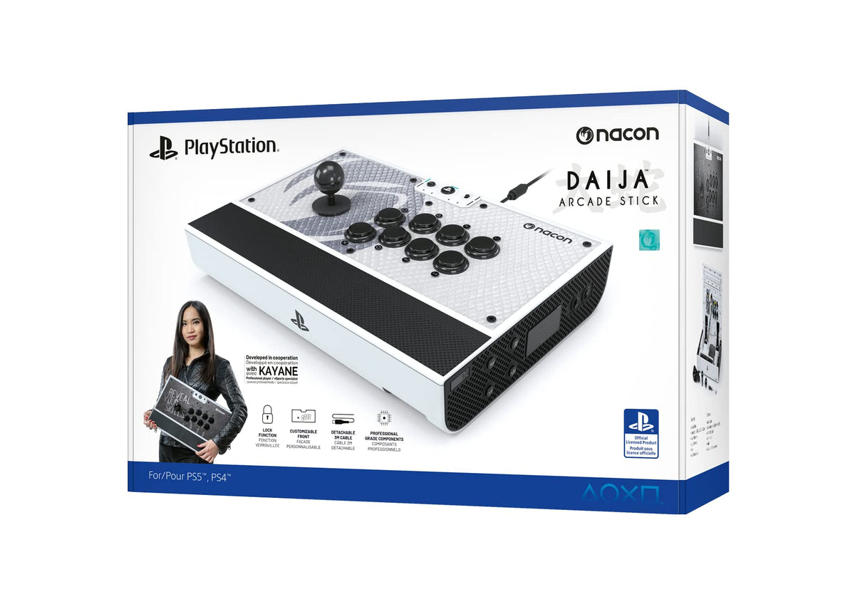 Nacon Daija Arcade Fight Stick Officially Licensed for PlayStation