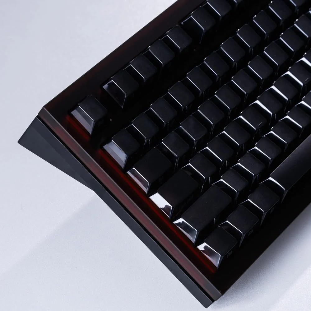 ATM 98 Wireless Custom Silent Mechanical Keyboard, 98 Key Tri-Mode 2.4G Bluetooth Wireless Ergonomic RGB PC Computer Keyboard, Office Accessories, Hotswappable Switch - Night Ink