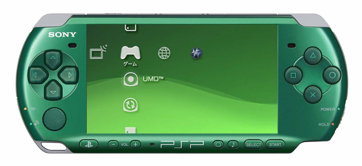 PSP "Playstation Portable" Spirited Green (Psp-3000sg) (Renewed)