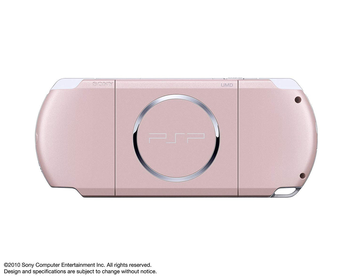 Sony Playstation Portable PSP 3000 Series Handheld Gaming Console System (Pink) (Renewed)