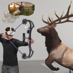 AccuBow VR Virtual Reality Hunting Universal Controller Mount - Compatible with Meta Quest, HTC Vive, Steam Valve Index