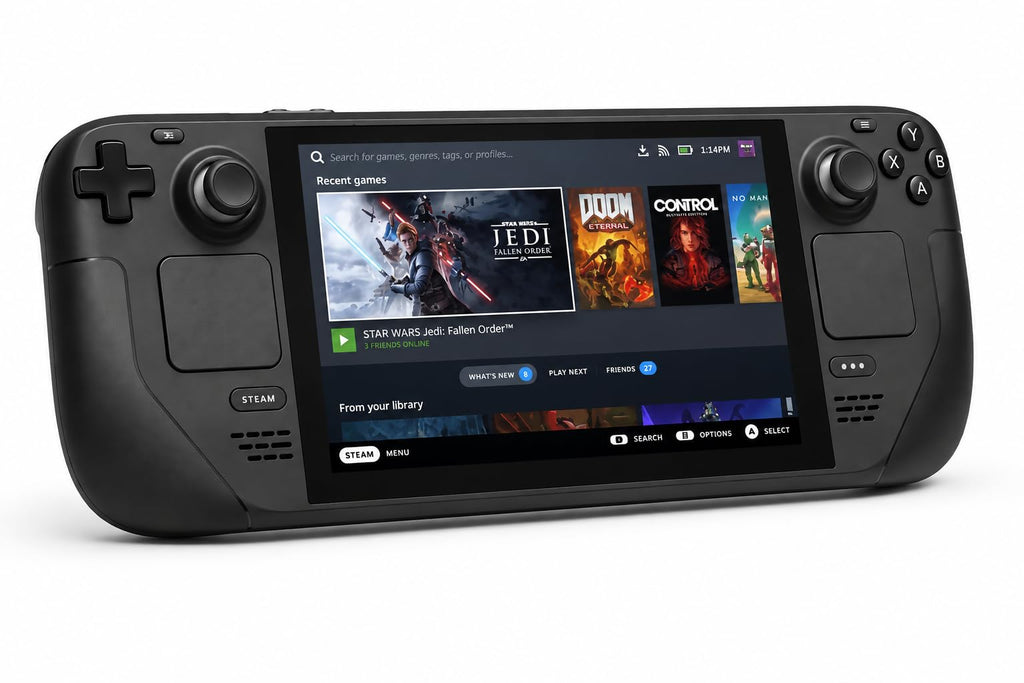 Valve Steam Deck OLED 512GB Handheld Gaming Console - Featuring A High Dynamic Range Screen, A Longer-lasting Battery, Faster Downloads, And Much More
