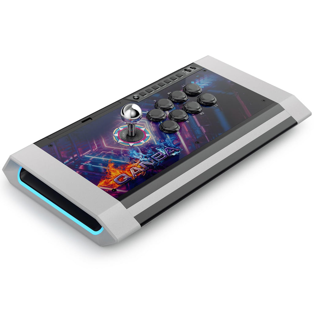 qanba Q3 Obsidian Silent Arcade Joystick Multifunction Edition for PC (Fighting Stick)