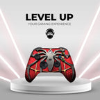 Spiider-Man Red Superhero Modded Custom X-box Controller Wireless