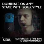 Logitech G PRO X3 SUPERSTRIKE Gaming Mouse - Black