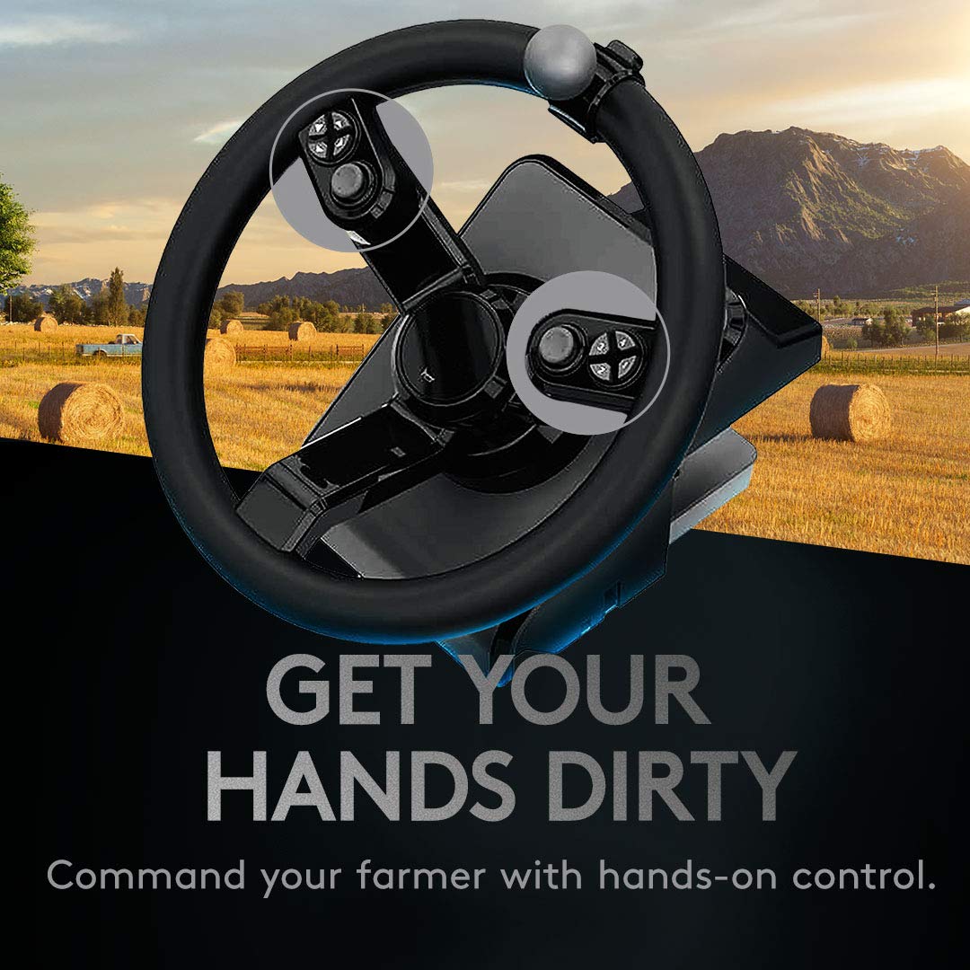 Logitech G Farm Simulator Bundle 2nd Generation Steering Wheel Controller