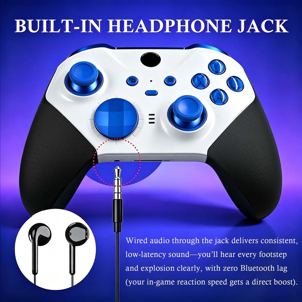 DIY Customized Model 1797 Elite Series 2 Controller-Panda Blue,Custom Color