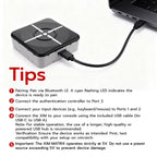 Mcbazel XIM Matrix Multi-Input Adapter Converter for Xbox Series X/S, PS5, Xbox One, PS4, PC | Requires App Setup & Wired Ethernet for PS5 | Not Plug-and-Play