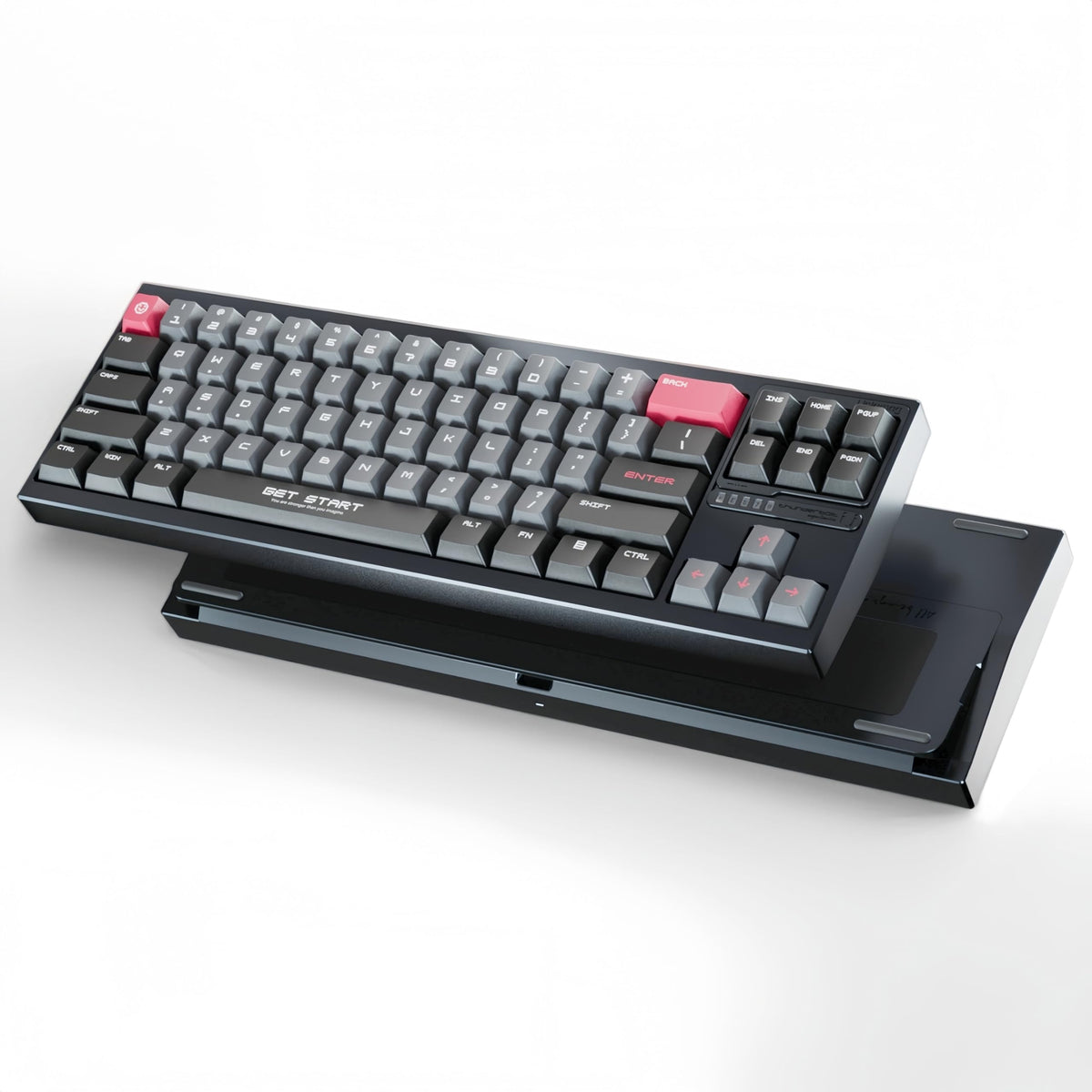 70% Springless TMR Gaming Keyboard,Custom CNC 0.005mm RT Updatable