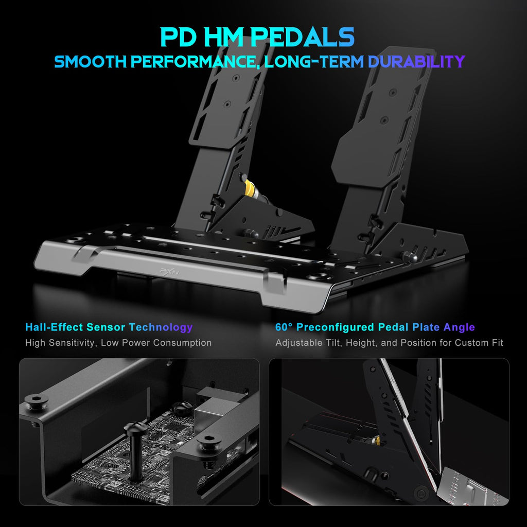 PXN VD6 Direct Drive Racing Wheel Bundle