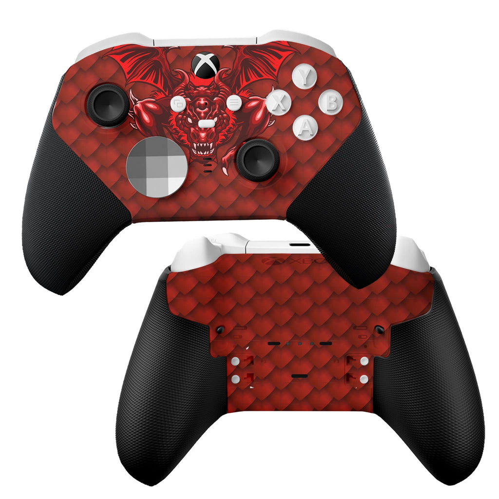 DreamController Cherry Blossom X-box Elite Controller Series 2 Limited Edition Custom Elite Series 2 Controller for X-box One/Series X/S. with Advanced Hydro-Dip Paint Technology (Not Just a Skin)