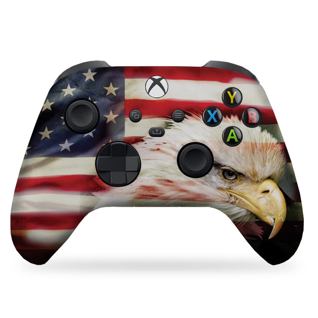 Neon Abyyss Video Game Custom X-box Controller Wireless for Series X/S