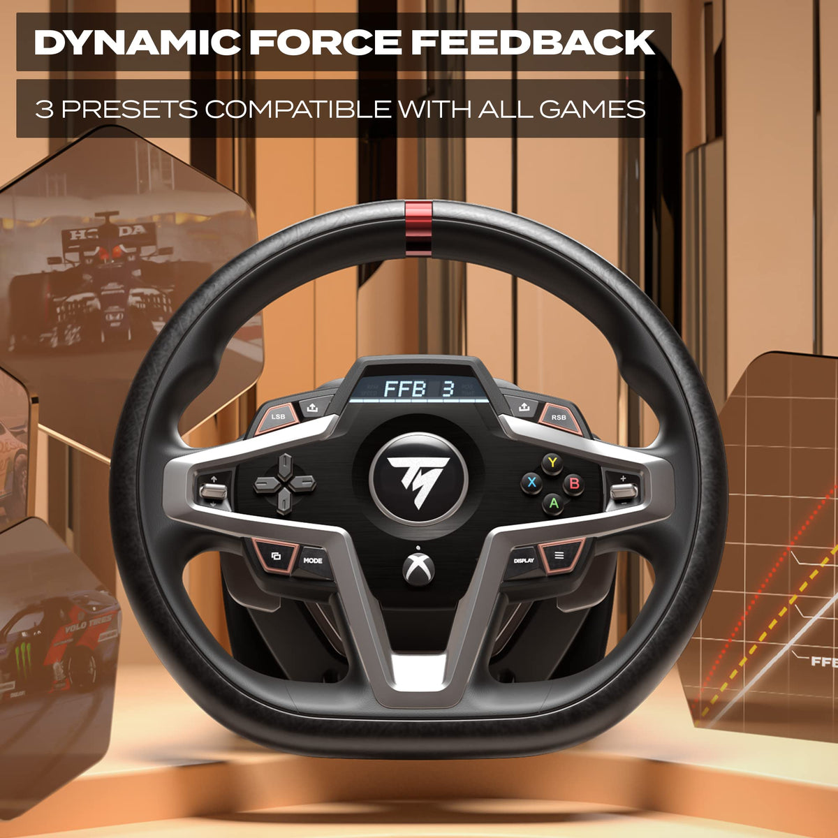 Thrustmaster T248 Force Feedback Racing Wheel for Xbox Series X|S/Xbox One/PC - UK Version