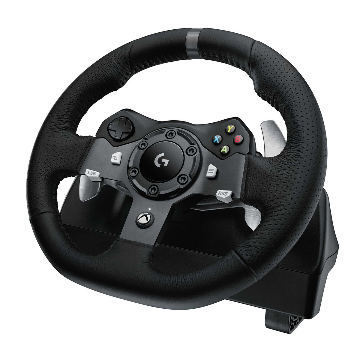 Logitech G920 Driving Force Racing Wheel for Xbox One and PC - Cable - USB - Xbox One, PC (Renewed)