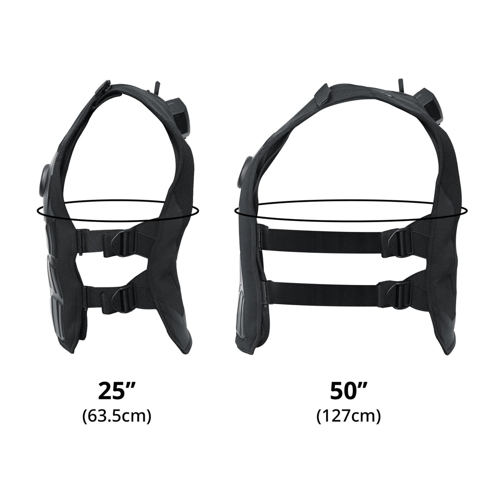 bHaptics TactSuit Pro 2026 | Flagship Haptic Vest for Gaming & VR | Sim Racing, Music | 32 Feedback Motors | Front Controller
