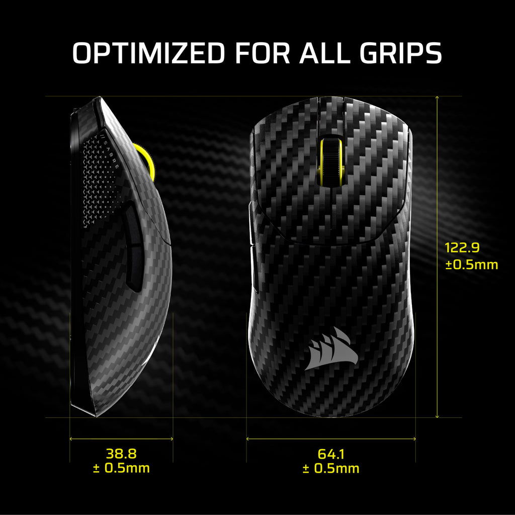 Corsair Sabre v2 PRO Wireless CF FPS Gaming Mouse – Black