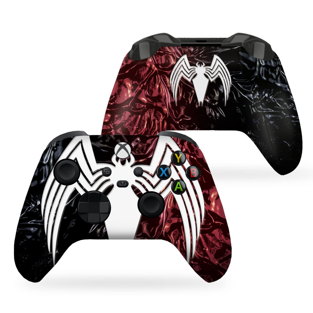 Spiider-Man Red Superhero Modded Custom X-box Controller Wireless