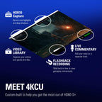 Elgato HD60 S+, External Capture Card, Stream and Record in 1080p60 HDR10 or 4K60 HDR10 with ultra-low latency on PS5, PS4/Pro, Xbox Series X/S, Xbox One X/S, in OBS and more, works with PC and Mac