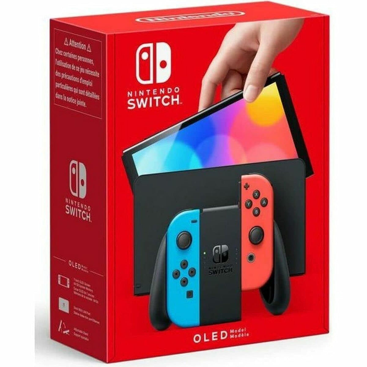 Nintendo Switch – OLED Model w/White Joy-Con