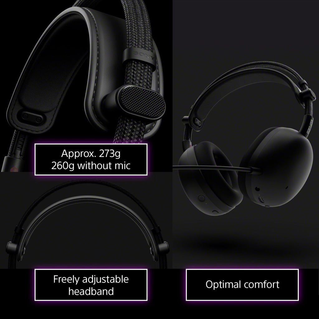 Sony INZONE H9 II Wireless Noise Cancelling Gaming Headset, Black